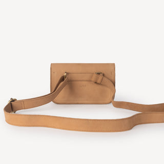 Nubuck Belt Bag - Tan
