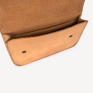 Nubuck Belt Bag - Tan