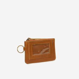 Leather ID Pouch - Camel - JOYN